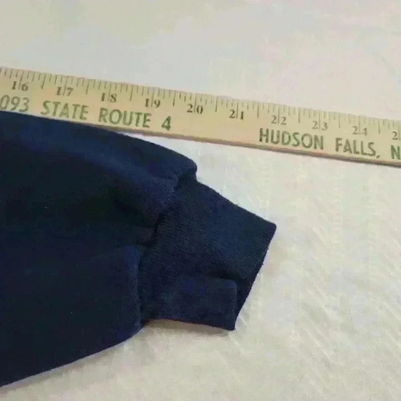 Vtg Jerzees Sweatshirt Womens XL Autumn Scarecrow Pumpkins Grandmacore 90s USA - Picture 12 of 12